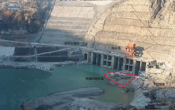 烏東德水電站圍堰拆除爆破工程施工項(xiàng)目